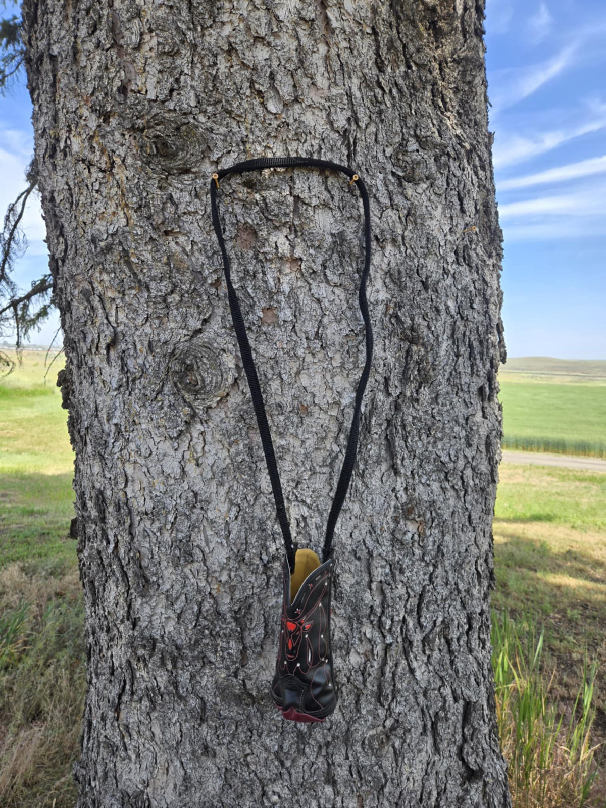 Vintage Cowboy Boot Crossbody