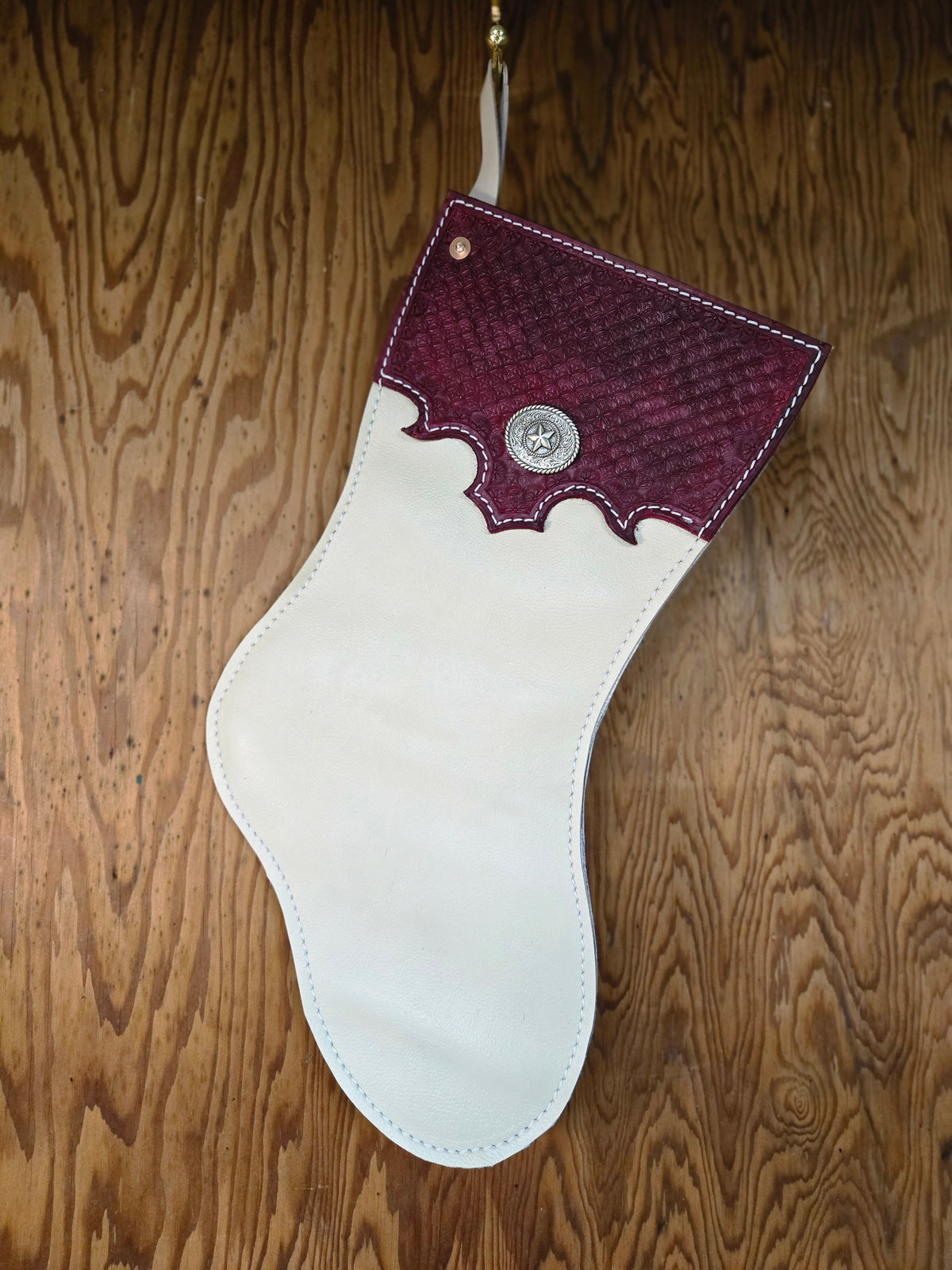 Stamped Stocking