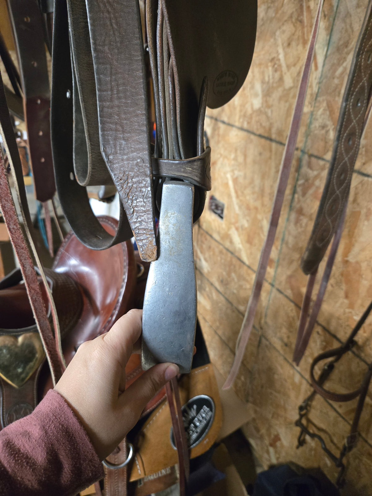 Marty Byrd Cutting Saddle