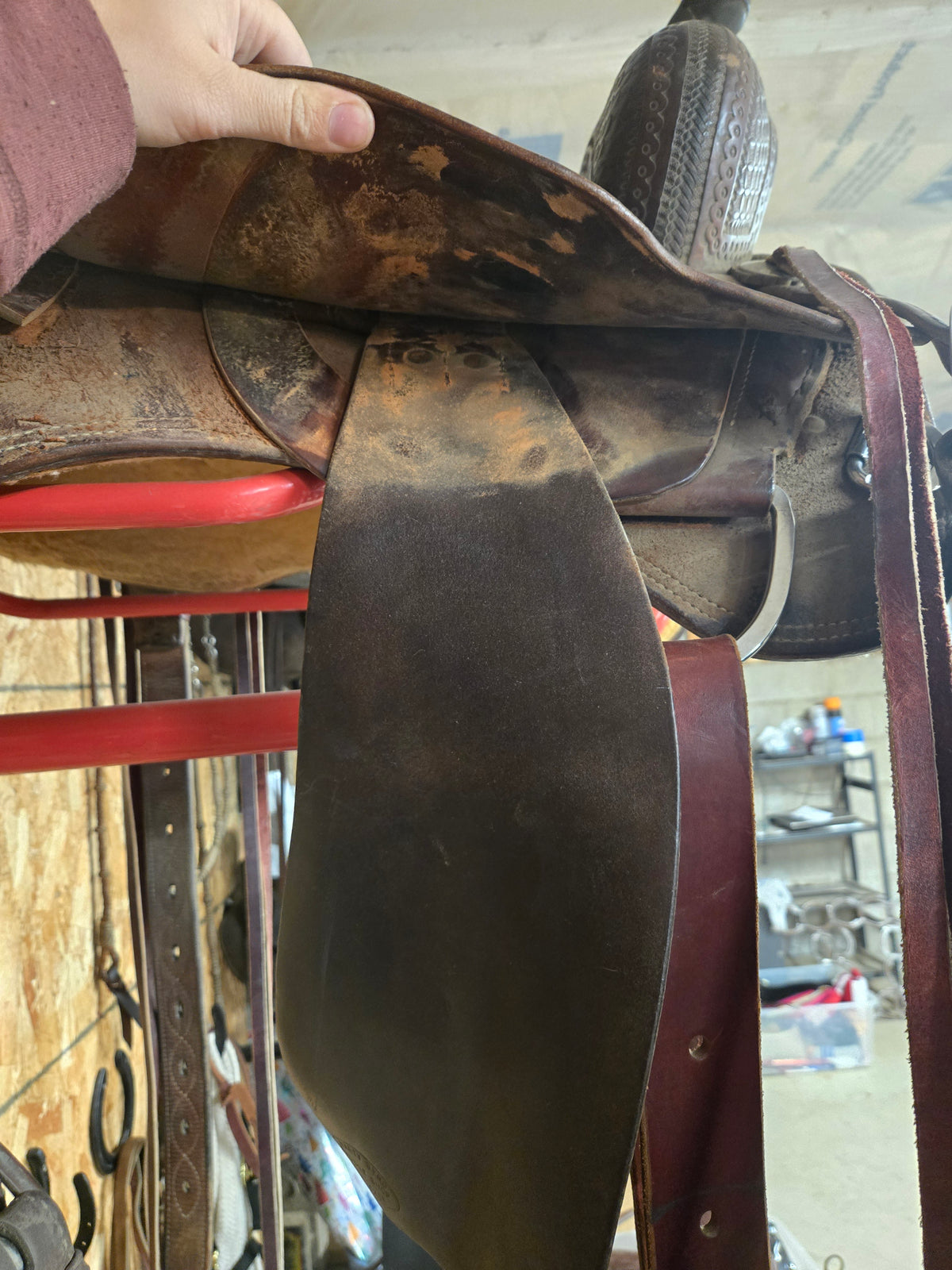 Marty Byrd Cutting Saddle