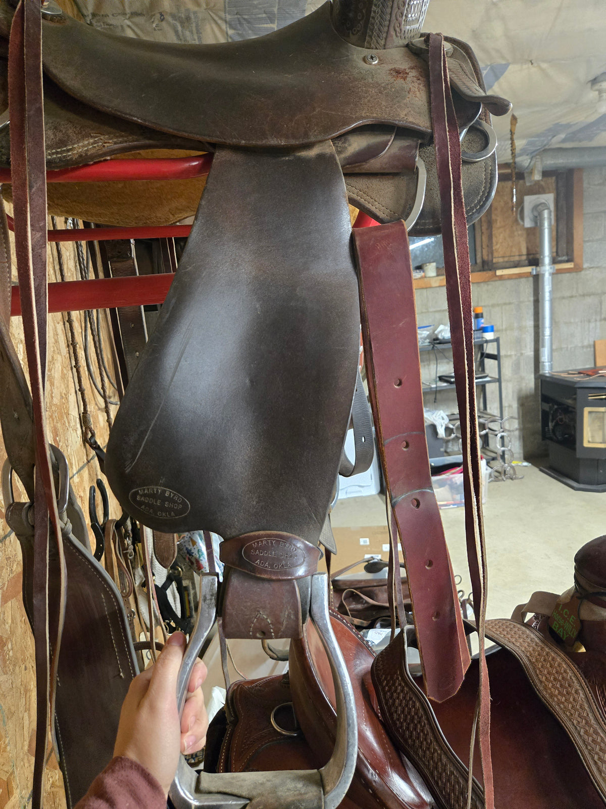 Marty Byrd Cutting Saddle