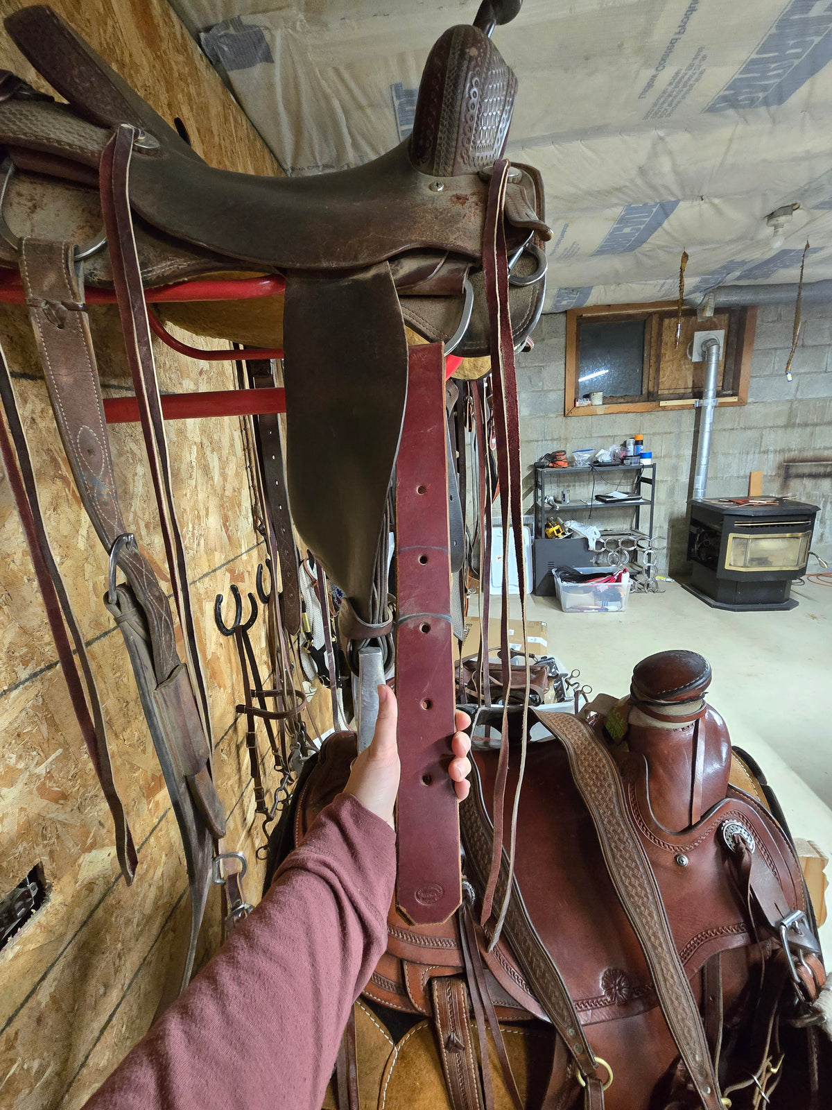 Marty Byrd Cutting Saddle