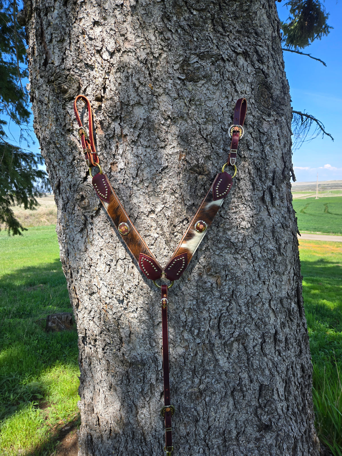 Cow Hide Custom Tack Set