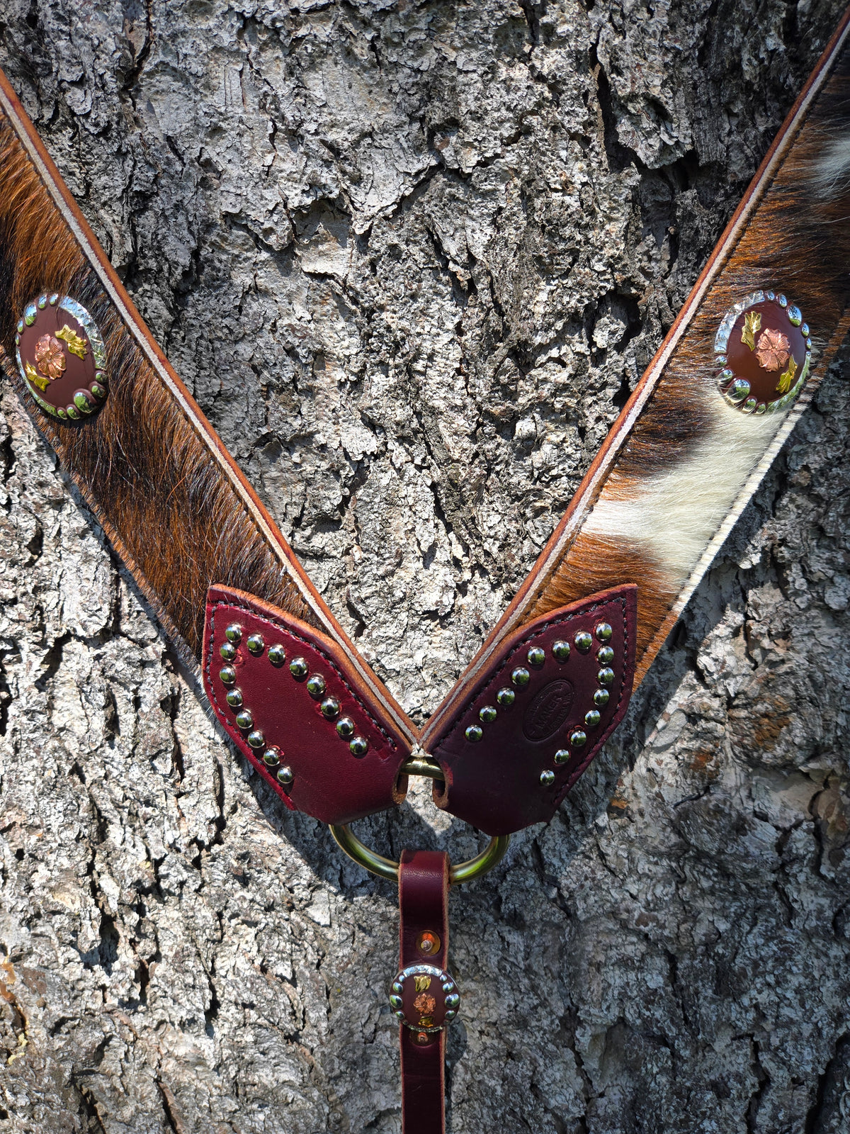 Cow Hide Custom Tack Set