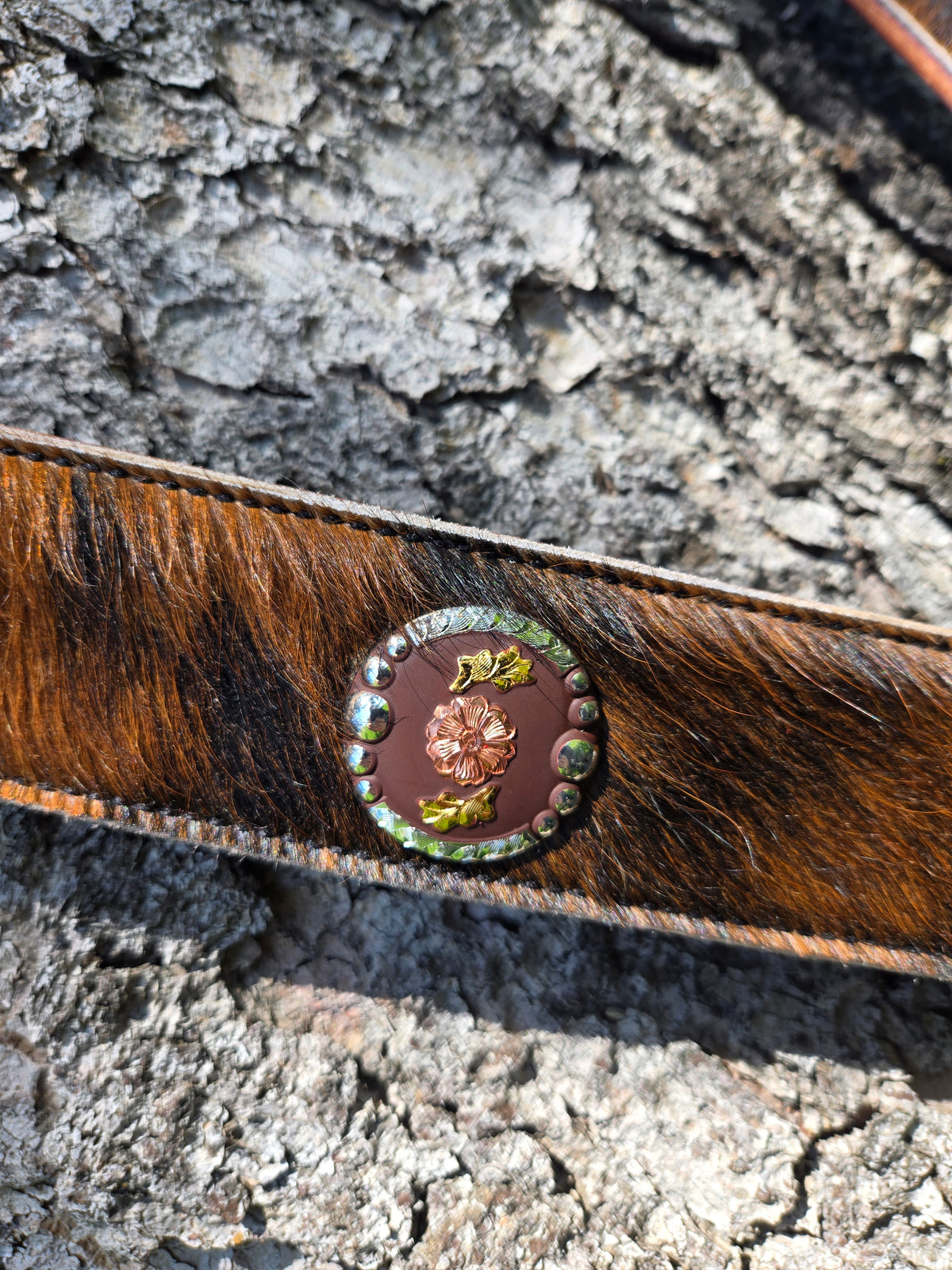 Cow Hide Custom Tack Set