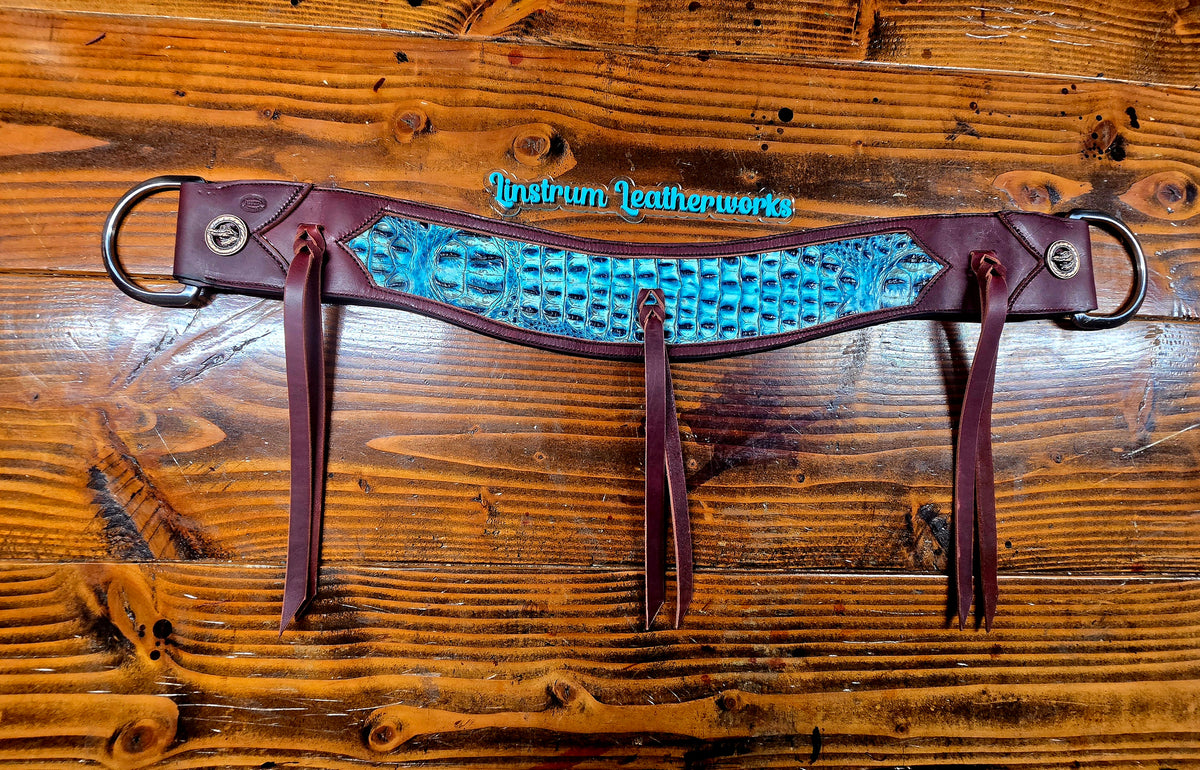 Faux Croc Tripping Collar