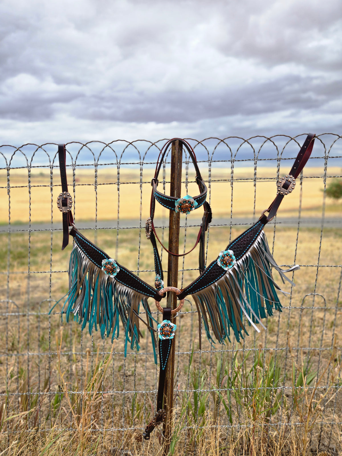 Custom Double Fringe Tack Set