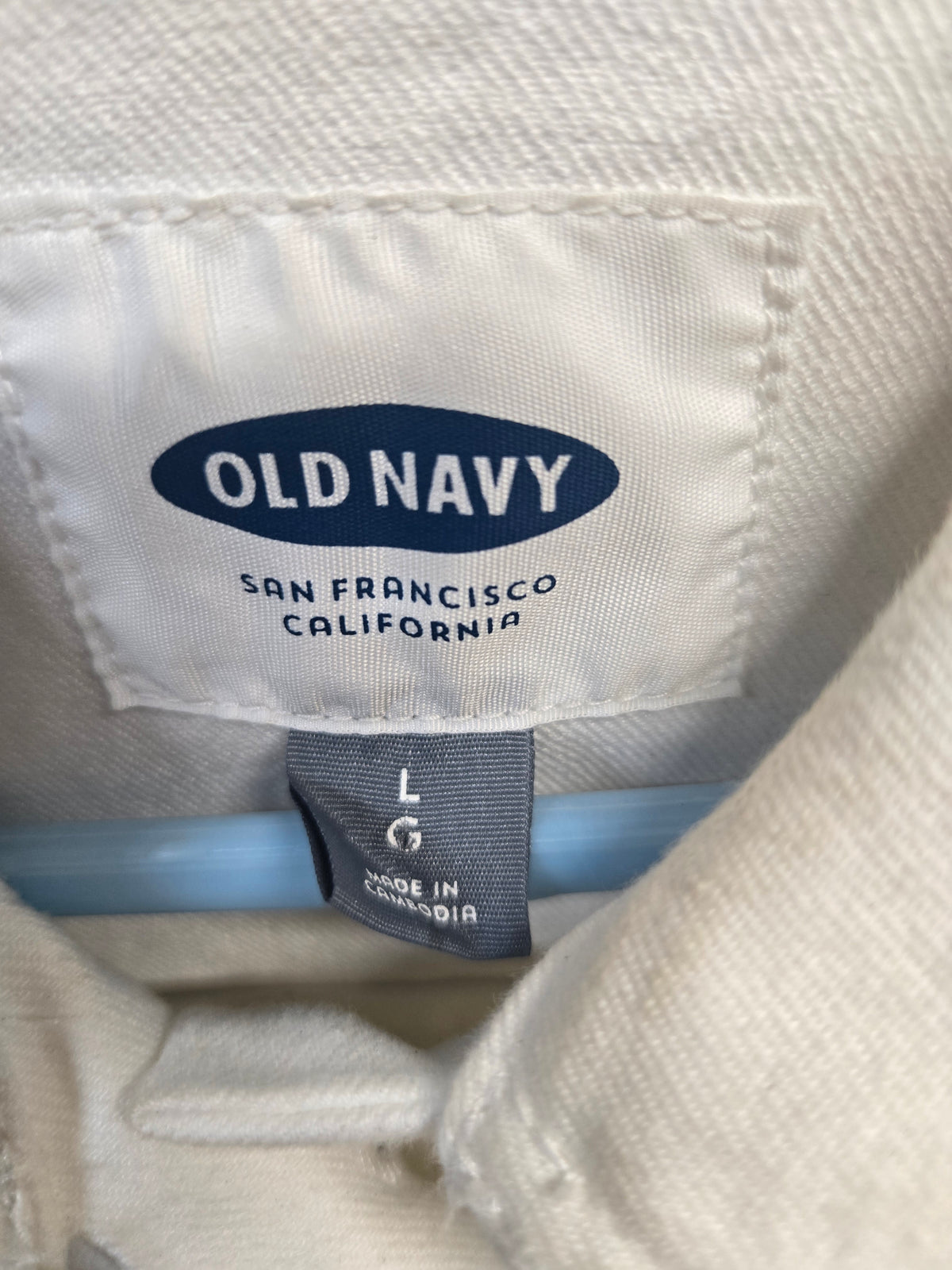 Jean Jacket with removable Patch