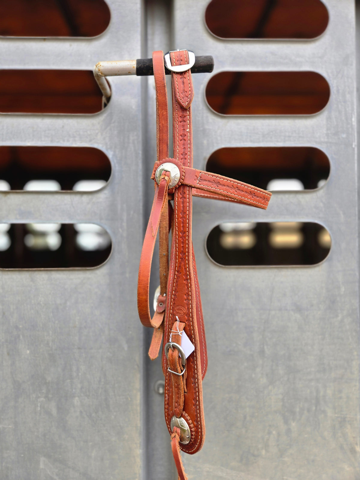Barbed Wire Browband Headstall