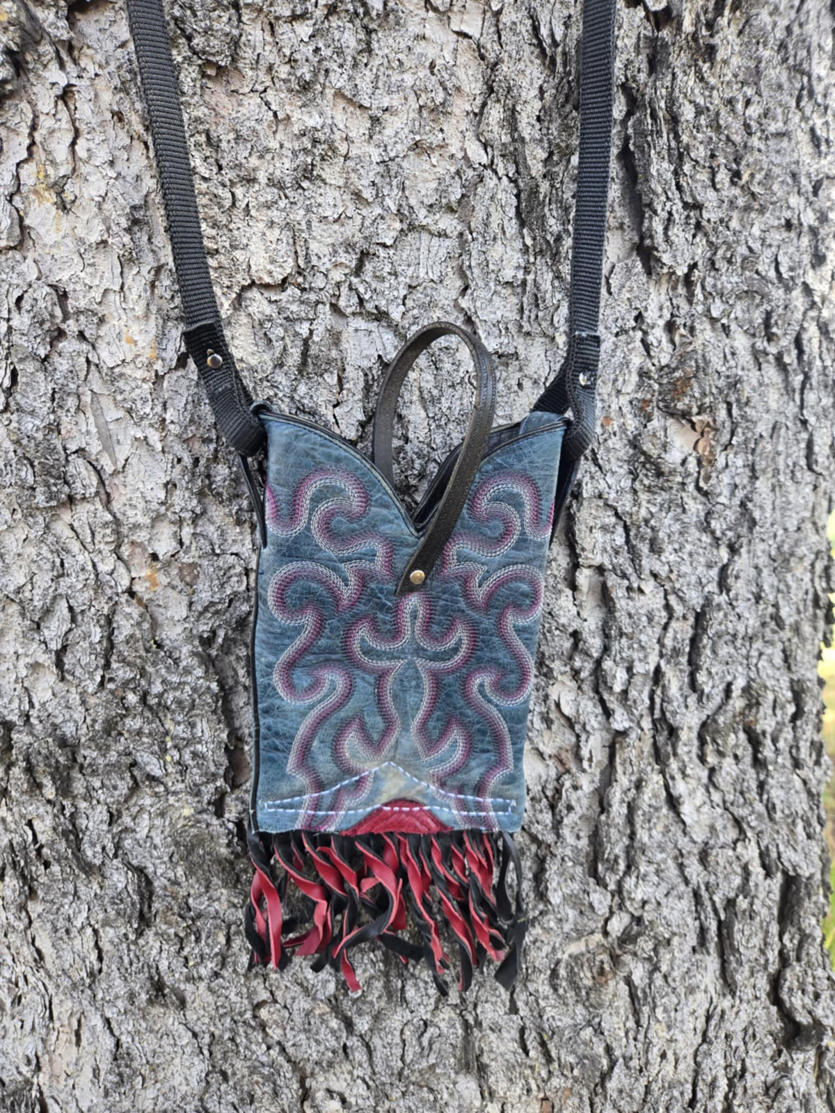 Cowboy Boot Crossbody Purse