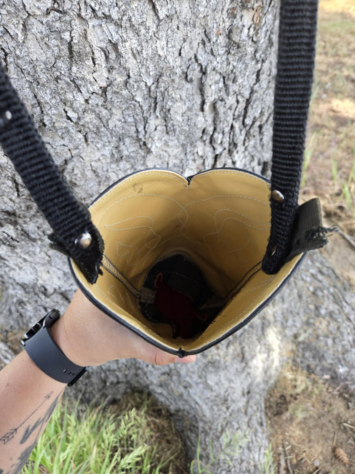 Vintage Cowboy Boot Crossbody