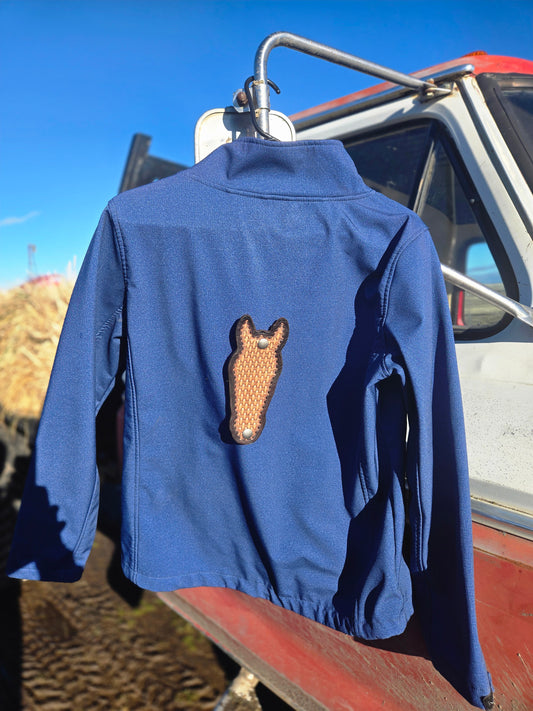 Horse Head Patch Jacket
