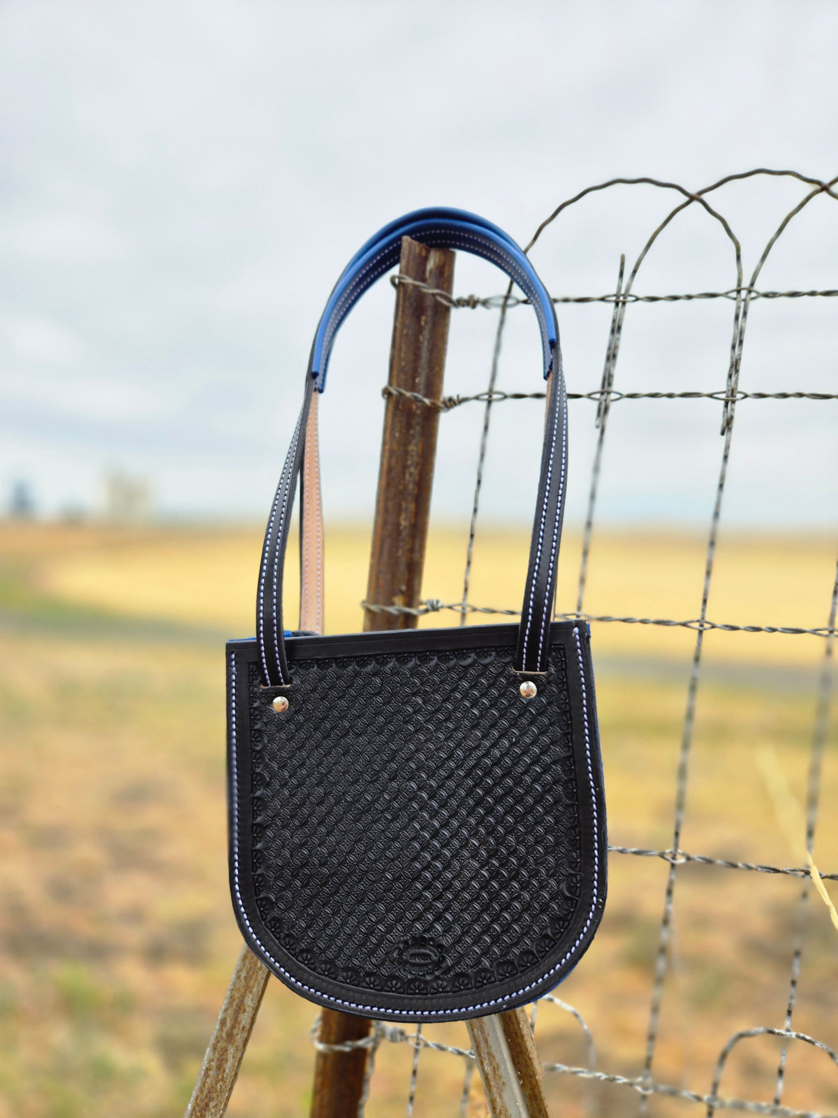 Tooled Shoulder Purse