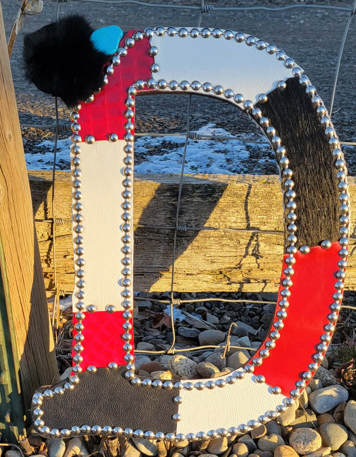D Leather Letter